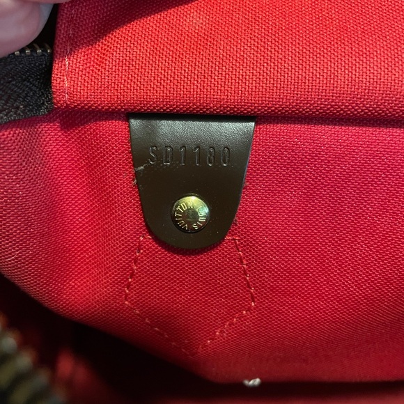 Louis Vuitton damier ebene Satchel Speedy 25 - Picture 11 of 16